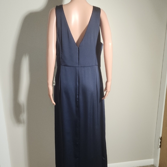 After Six Navy Blue Maxi Dress - Picture 9 of 12